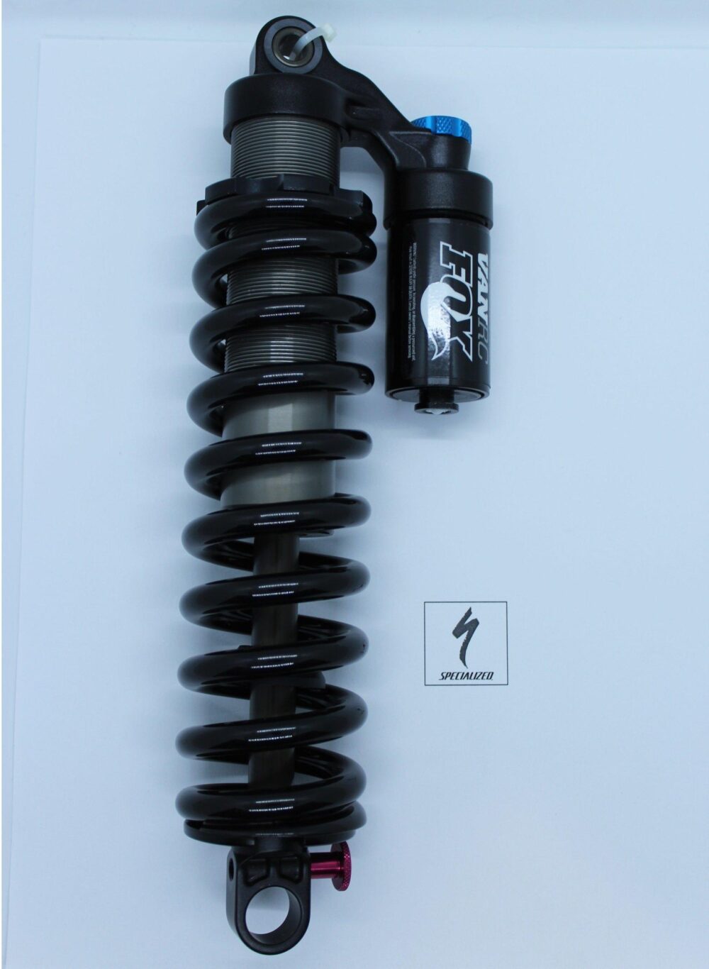 SHK FOX MY14 DEMO 8 I VAN RC 9.5X3 NO HDWR/NO DU ANO 350 LONG REBOUND KNOB, SHAFT@90DEG (968-63-161) - CJSY