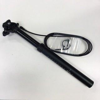 STP TRANZ-X, 30.9MM DROPPER-POST, 100MM TRAVEL, EXTERNAL ROUTING, 400MM TOTAL LENGTH, 0MM OFFSET, W/ REMOTE & CABLE/HOUSING