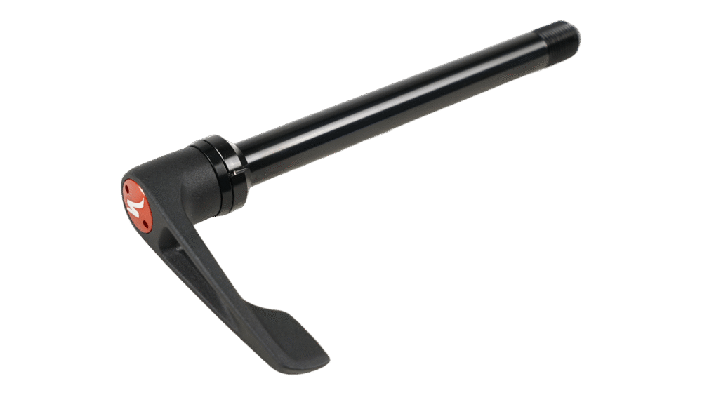 Alternative view of AXL FRONT, DT SWISS, RWS THRU-AXLE, 12X100MM, ADJ. POSOTION LEVER, M12X1.0PX117MM, BLACK (HWQXXX00S6708C)