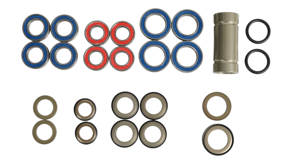 BRG KIT, MY16-18 CAMBER FSR, SUSPENSION BEARING KIT (W/ PIVOT SPACERS)