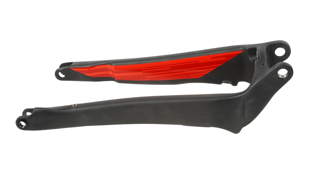 CHS MY16 SW CAMBER 29 MODULE, CARBON CHAINSTAY, 12X142MM - SATIN/GLOSS CARBON/ROCKET RED/FLO RED