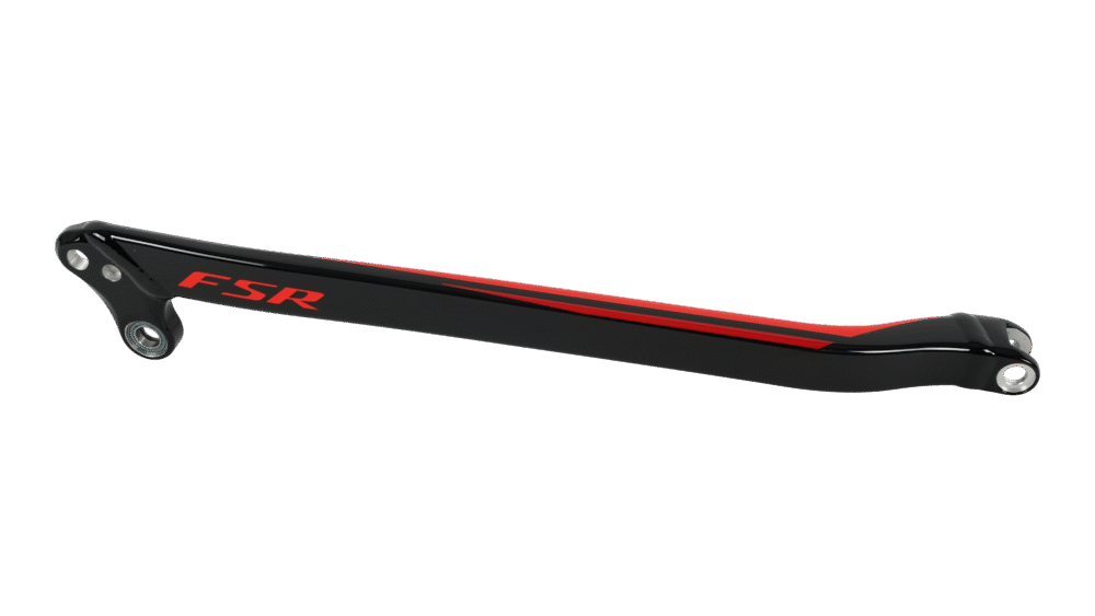 STS MY16 SJ FSR (I1) EXPERT CARBON 6FATTIE, RIGHT, ALLOY SEATSTAY, 12X148MM - GLOSS/SILVER TINT CARBON/ROCKET RED/FLO RED
