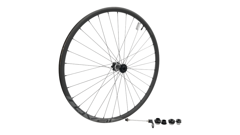Alternative view of WHL MY16 CONTROL 29 CARBON, FRONT, CARBON, TA, 15X100MM, DISC, 6-BOLT, 32H - CHARCOAL GRAPHIC