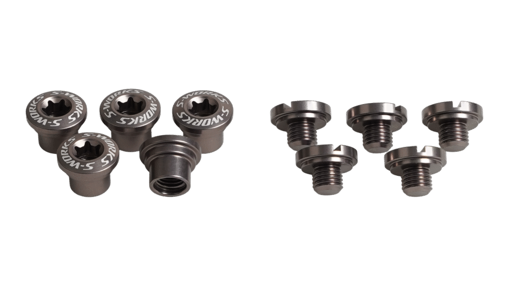 CRK SUB, S-WORKS CARBON CRANK (ROAD), CHAINRING BOLTS & NUTS FOR CARBON SPIDER (5 PCS)