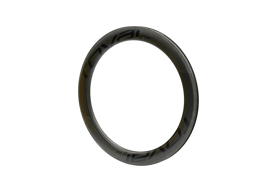 Alternative view of RIM MY17 CL 64, 700C, REAR, CARBON, 21H, RIM BRAKE, 20.7MM INTERNAL - SATIN CARBON W/ BLACK DCL