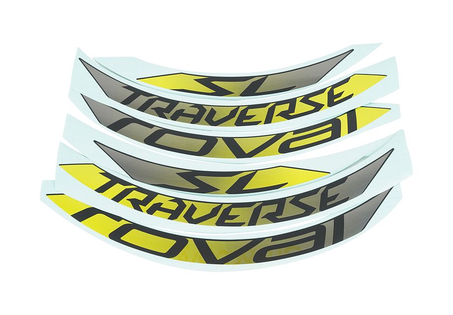 DCL MY18 ROVAL TRAVERSE SL 29, 6 DECALS FOR ONE WHEEL - HYPER