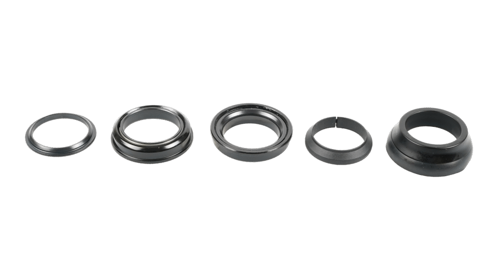 HDS COMPLETE, CUSTOM ZS41.4/28.6MM TOP, CUSTOM ZS41.4/30MM BOTTOM, SEMI-INTEGRATED BRGS, W/ TOP COVER & CROWN RACE FOR 1-1/8" STEERER (CH-9275TEBW)