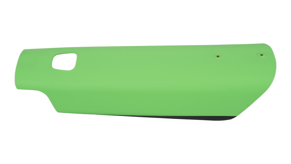 ELE COVER, VADO/COMO (GEN.1), BATTERY COVER - SATIN ACID KIWI / SATIN BLACK DECAL