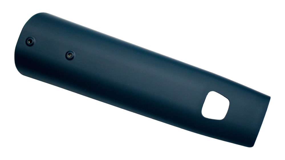 ELE COVER, VADO/COMO (GEN.1), BATTERY COVER - SATIN CAST BLUE / SATIN BLACK DECAL