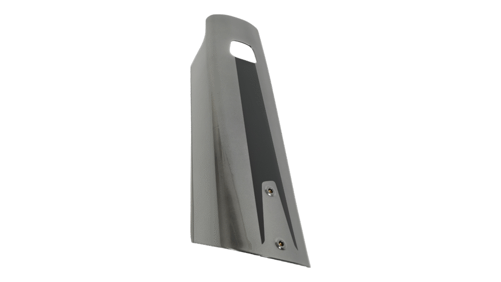 ELE COVER, VADO/COMO (GEN.1), BATTERY COVER - GLOSS DREAM BLACK / SATIN BLACK DECAL - Imagen 2
