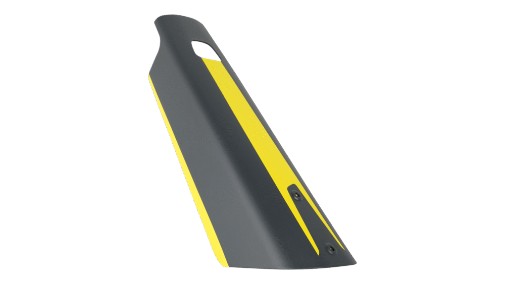 ELE COVER, VADO/COMO (GEN.1), BATTERY COVER - SATIN SLATE / SATIN LIMON DECAL