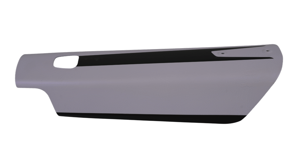 ELE COVER, VADO/COMO (GEN.1), BATTERY COVER - SATIN UV LILAC / SATIN BLACK DECAL