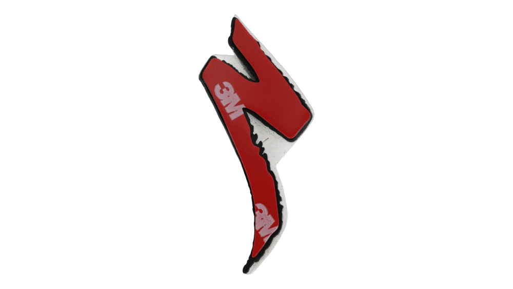 Alternative view of FRM LEVO (GEN.1), 70MM HEADTUBE BADGE, W/ ADHESIVE BACKING