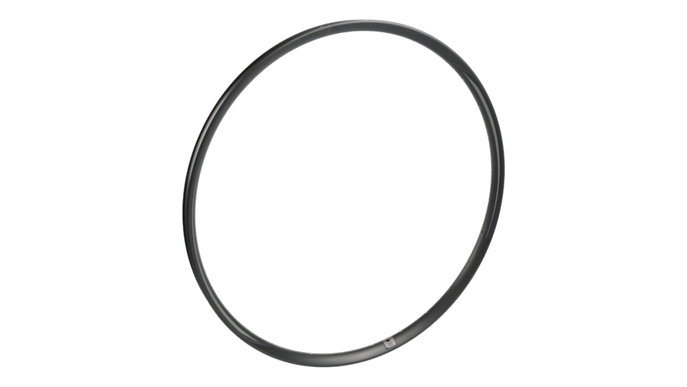 RIM STOUT XC, 29, REAR, ALLOY, 28H, DISC, 25MM INTERNAL (JALCO SHL28) - BLACK W/ CHARCOAL DCL