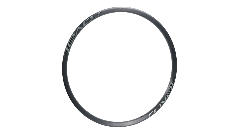 RIM MY19 ROVAL DH, 29, FRONT & REAR, ALLOY, 28H, DISC, 28MM INTERNAL (RIM-669) - BLK W/ CHRCL DCL