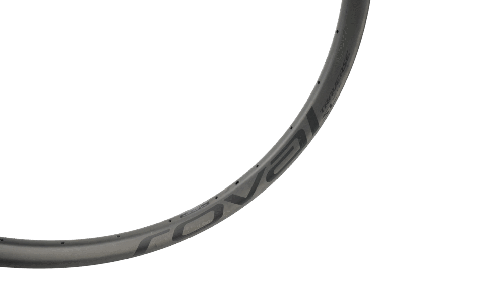 RIM MY19 TRAVERSE SL, 29, FRONT & REAR, CARBON, 28H, DISC, 30MM INTERNAL - SATIN CARBON W/ BLACK DCL - Imagen 2