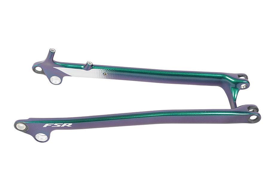 Alternative view of STS MY19 SW LEVO FSR (GEN.2), CARBON SEATSTAY, 12X148MM - OIL SLICK CHAMELEON