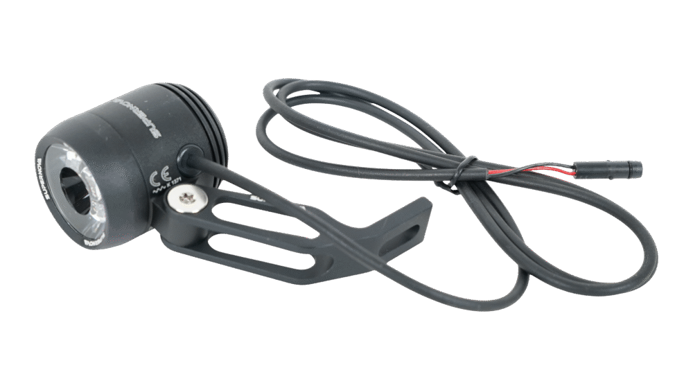 LGT FRONT, SUPERNOVA, V521s, 205 LUMNES / 6V, FORK MOUNTED, W/ 1100MM BROSE LIGTH WIRE