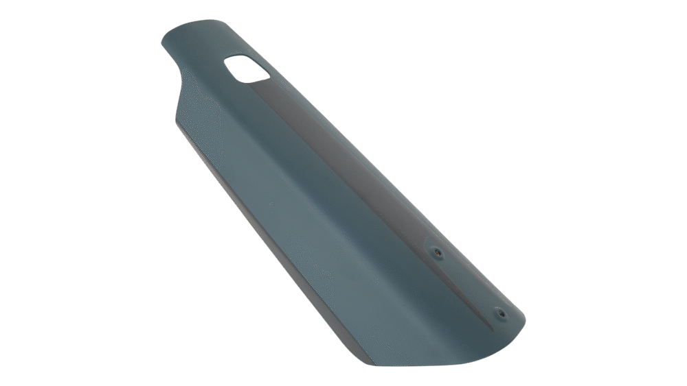 ELE COVER, VADO/COMO (GEN.1), BATTERY COVER - SATIN CARBON GREY / BLACK / LIQUID SILVER