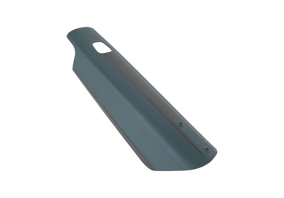 Alternative view of ELE COVER, VADO/COMO (GEN.1), BATTERY COVER - SATIN CARBON GREY / BLACK / LIQUID SILVER