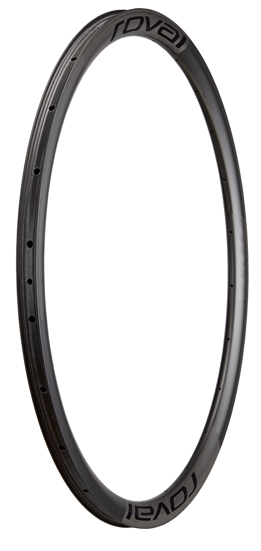 RIM MY20 ALPINIST CLX, 700C, FRONT, CARBON, 21H, DISC, 21MM INTERNAL (NON-TUBELESS COMPATIBLE) (CR1870) - SATIN CARBON W/ BLACK DCL