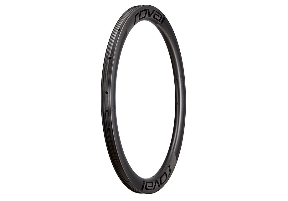 Alternative view of RIM MY20 RAPIDE CLX, 700C, FRONT, CARBON, 18H, DISC, 21MM INTERNAL, 51MM DEPTH (NON-TUBELESS COMPATIBLE) (CR1871) - SATIN CARBON W/ BLACK DCL