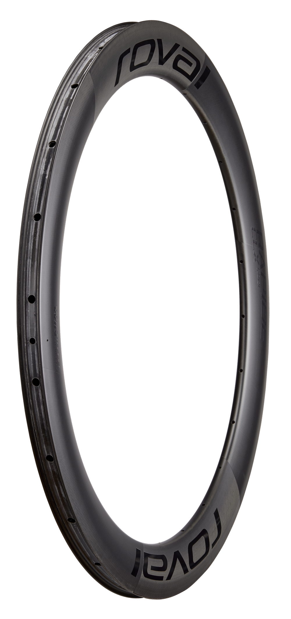 RIM MY20 RAPIDE CLX, 700C, REAR, CARBON, 24H, DISC, 21MM INTERNAL, 60MM DEPTH (NON-TUBELESS COMPATIBLE) (CR1872) - SATIN CARBON W/ BLACK DCL