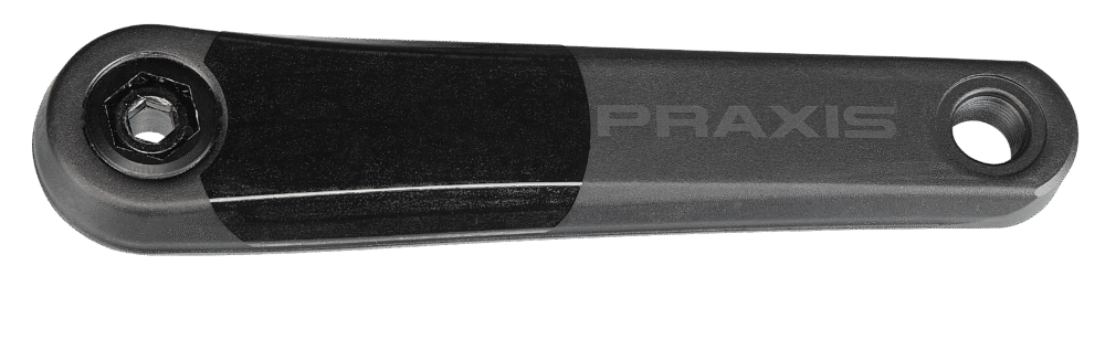 CRK TURBO, BROSE ISIS SPLINE (G2), 160MM, DRIVE-SIDE ARM, ALLOY, PRAXIS