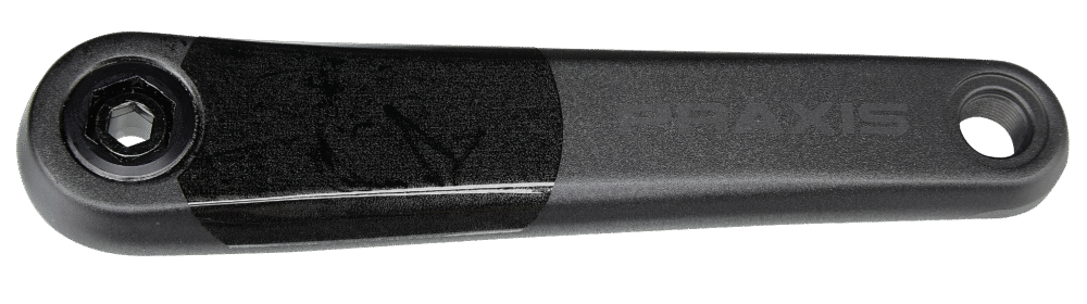 CRK TURBO, BROSE ISIS SPLINE (G2), 170MM, DRIVE-SIDE ARM, ALLOY, PRAXIS