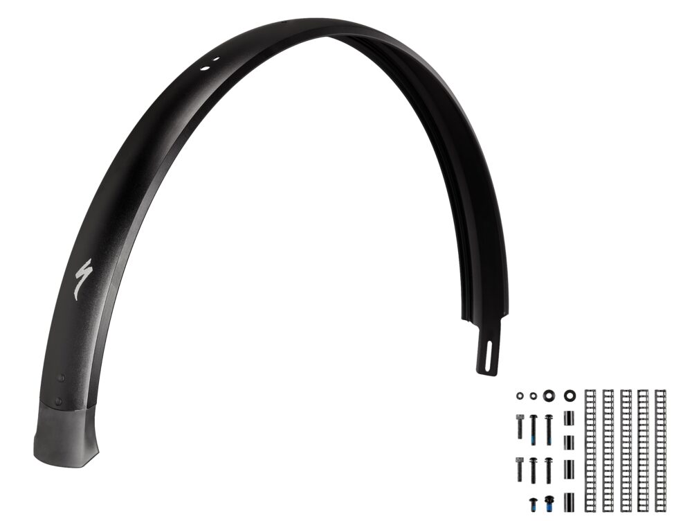 FND VADO/COMO (GEN.2), REAR FENDER, 650B, ALLOY, 65MM WIDTH, W/ HOLE FOR WIRED GARMIN RADAR
