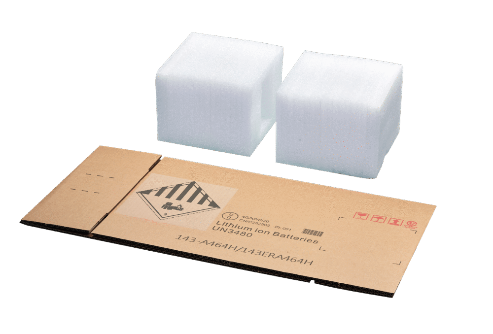 MSC PACKAGING, TURBO SL SYSTEM, RANGE EXTENDER BATTERY BOX, W/ EPE FOAM