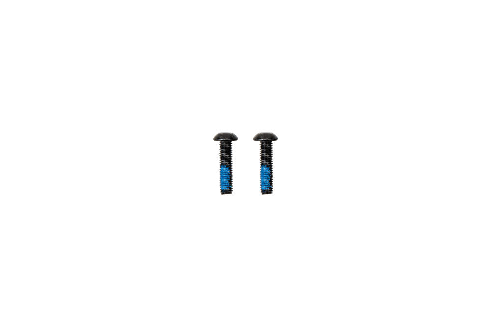 BLT RAPIDE HANDLEBAR, CABLE TRANSITION BOLTS, 2MM HEX HEAD, M3X0.5PX12MM, STEEL, BLACK (2 PCS.) - Imagen 2
