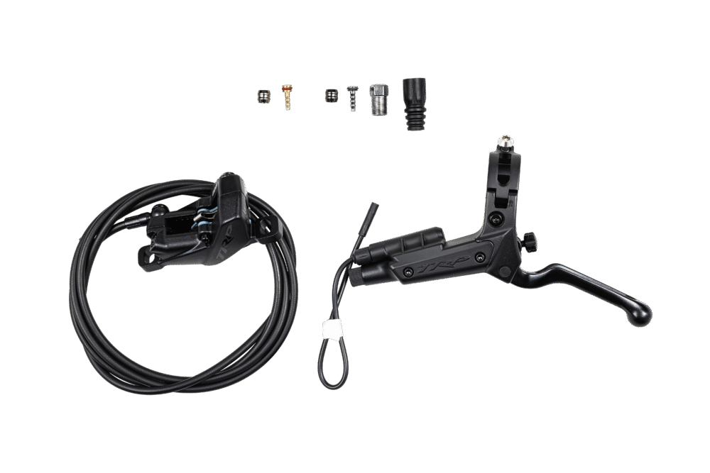 BRK TRP, ZURICH (L1E), FRONT,DISC, HYDRAULIC, POST MOUNT, FLAT BAR LEVER W/ REACH ADJ & BRAKE LIGHT WIRE
