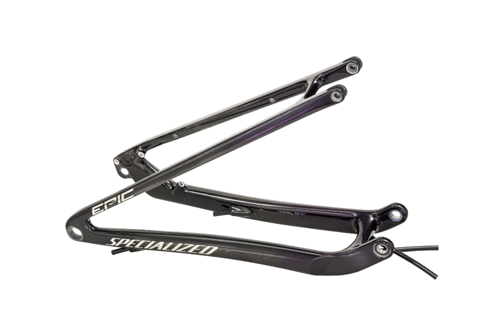 CHS MY23 SW EPIC, REAR STAY ASSEMBLY, 29, CARBON, 12X148MM - PRPTNT/CHRM