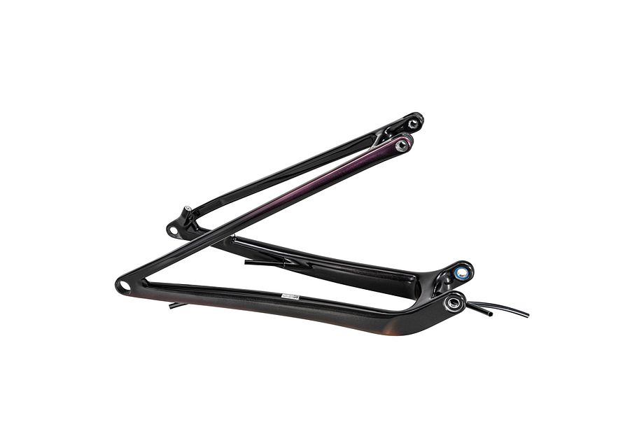 Alternative view of CHS MY24 SW EPIC, REAR STAY ASSEMBLY, 29, CARBON, 12X148MM - CARB/VIVPNKMET/MNSHDWMET