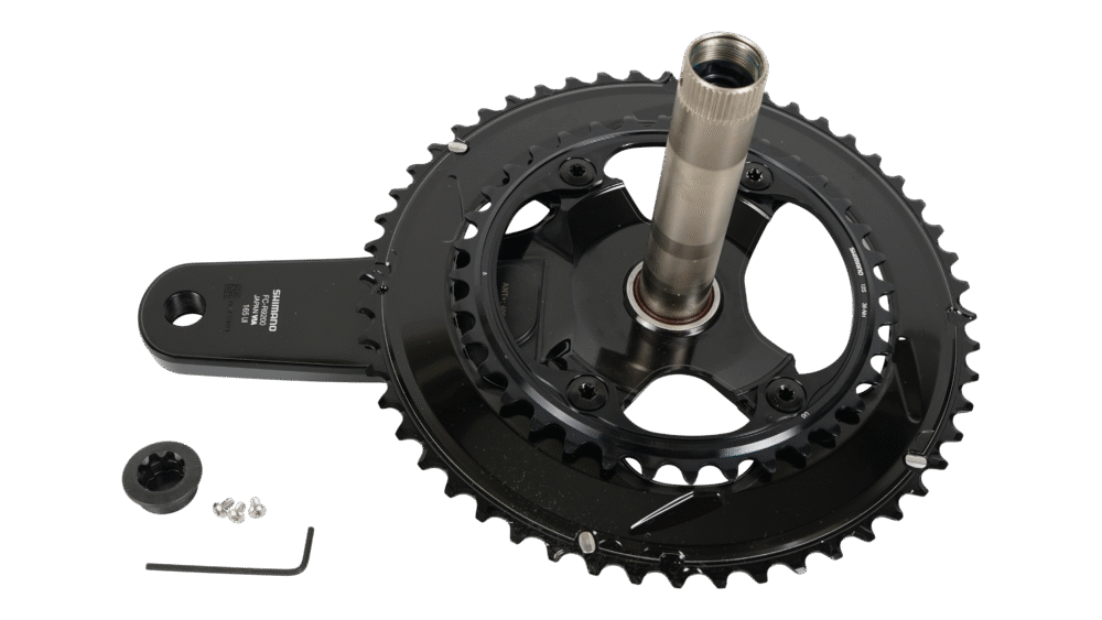 CRK DURA-ACE 9200 CRANK, W/ POWER METER, 165MM, DRIVE-SIDE ARM, W/ 52-36T RINGS - Imagen 3