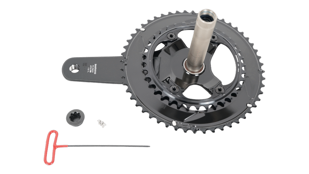 CRK DURA-ACE 9200 CRANK, W/ POWER METER, 170MM, DRIVE-SIDE ARM, W/ 52-36T RINGS - Imagen 3
