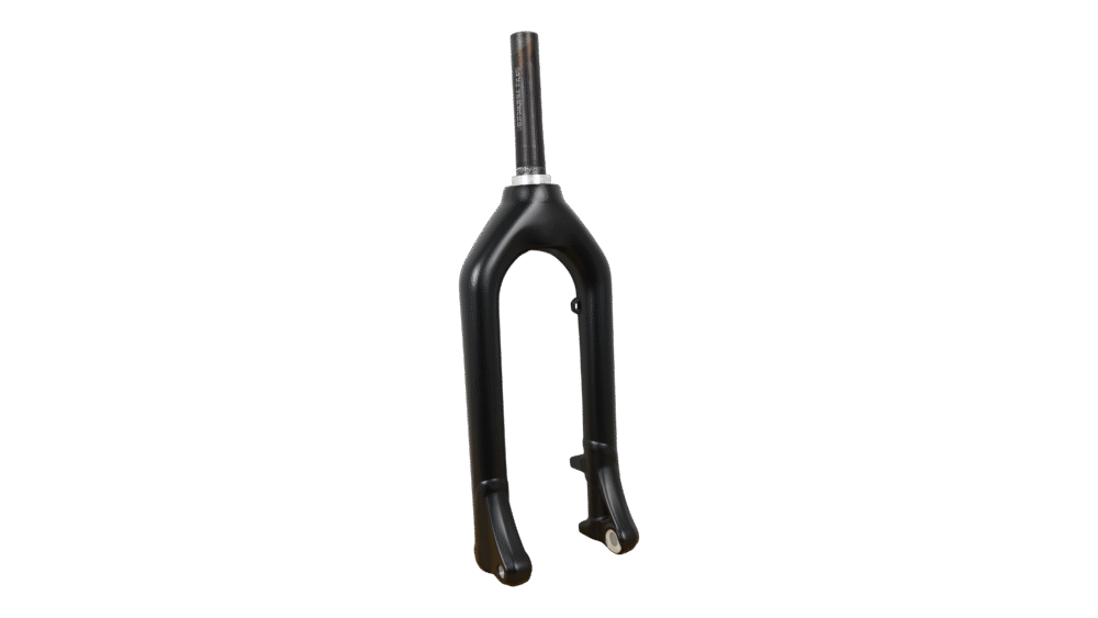 FRK MY23 P.SERIES RIGID FORK, 20"; TA, ALLOY, 15X110MM, DISC, 40MM OFFSET, 1-1/8" STRAIGHT STEERER - STN BLK