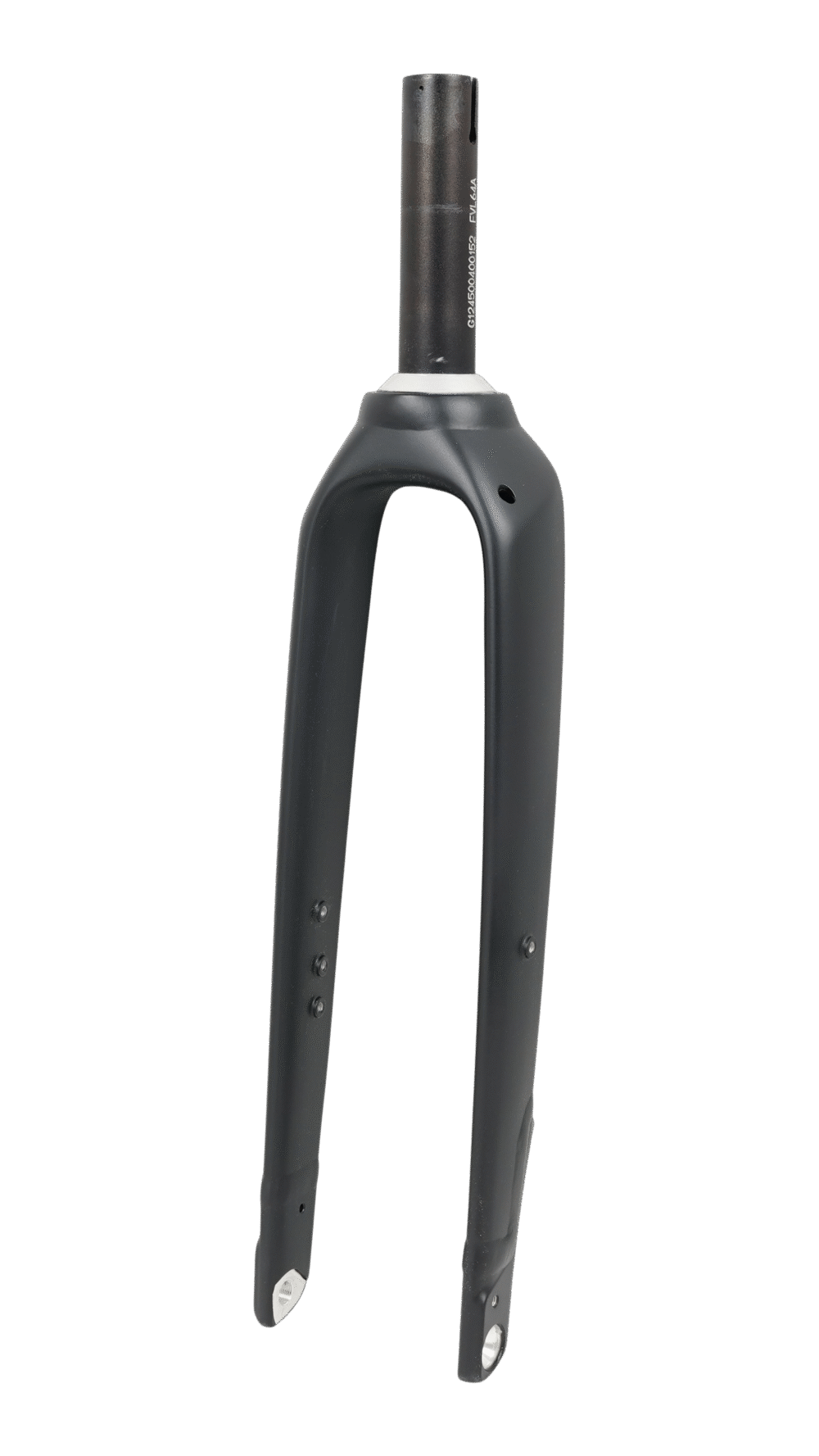 FRK MY24 FUTURE SHOCK (E2.1), 700C, TA, ALLOY,12X110MM, DISC, 50MM OFFSET, 140MM ST - SATIN BLACK