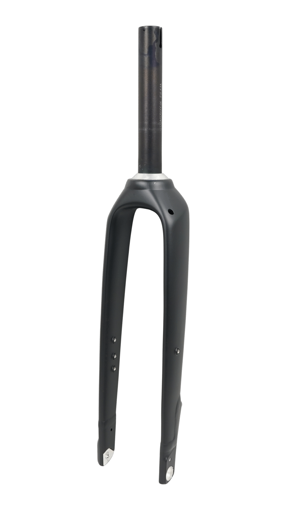 FRK MY24 FUTURE SHOCK (E2.1), 700C, TA, ALLOY,12X110MM, DISC, 50MM OFFSET, 215MM ST - SATIN BLACK