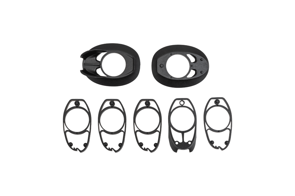 HDS SUB, TARMAC SL8, HEADSET TOP COVER, SPACERS, AND STEM TRANSITION KIT FOR RAPIDE COCKPIT