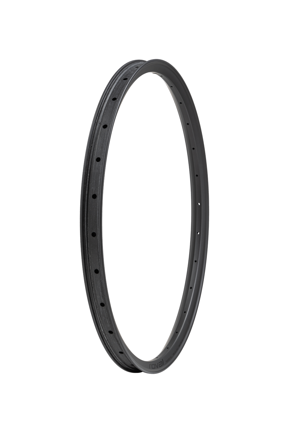 RIM MY23 TRAVERSE HD, 27.5, REAR, CARBON, 28H, 30MM INTERNAL (WC041-2) - SATIN CARBON W/ BLACK DCL