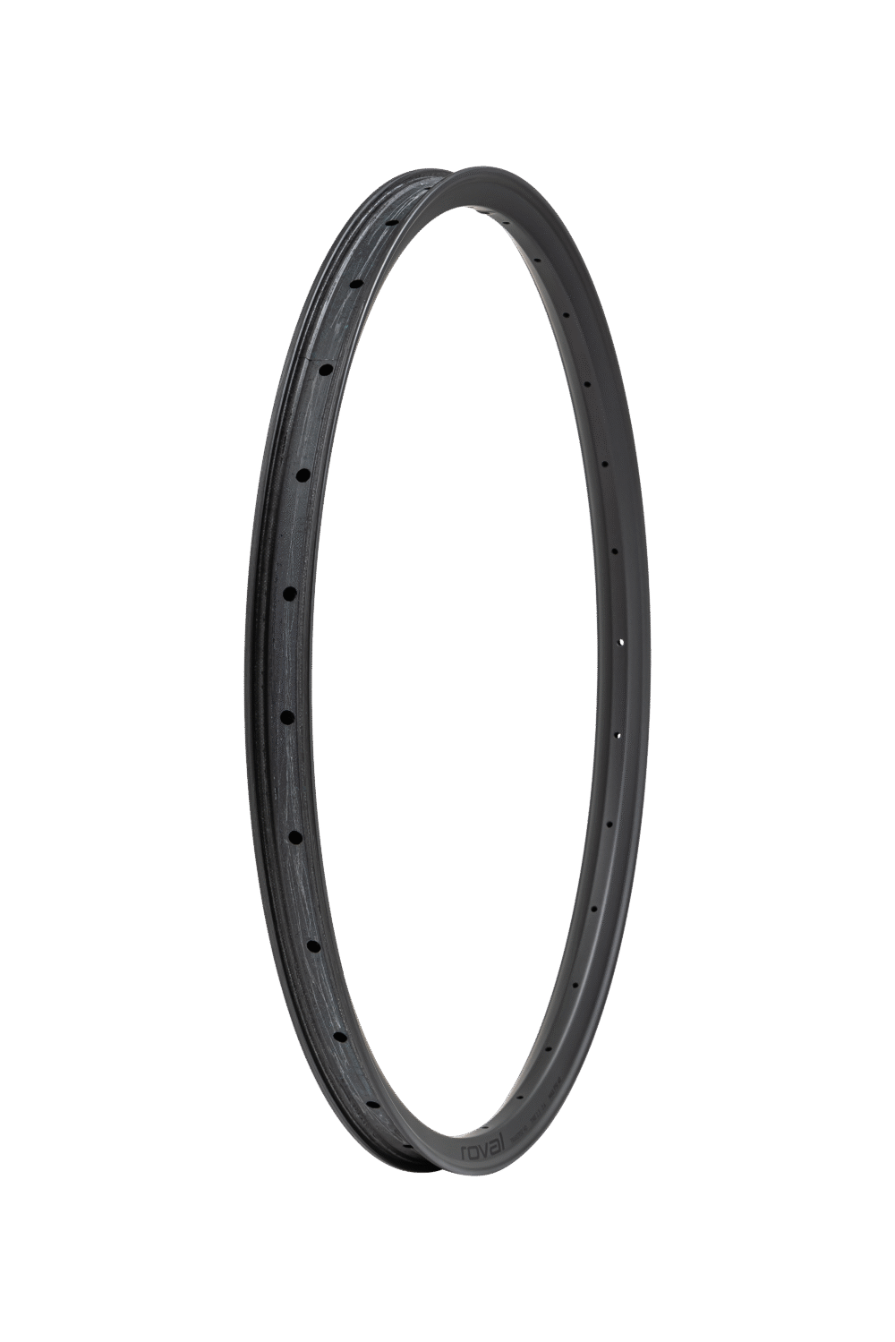 RIM MY23 TRAVERSE HD, 29, REAR, CARBON, 28H, 30MM INTERNAL (WC037-2) - SATIN CARBON W/ BLACK DCL
