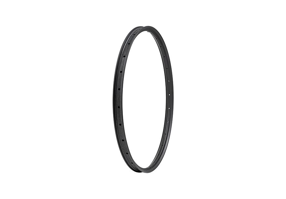 Alternative view of RIM MY23 TRAVERSE SL II, 29, FRONT, CARBON, 28H, 30MM INTERNAL (WC036-1) - SATIN CARBON W/ BLACK DCL