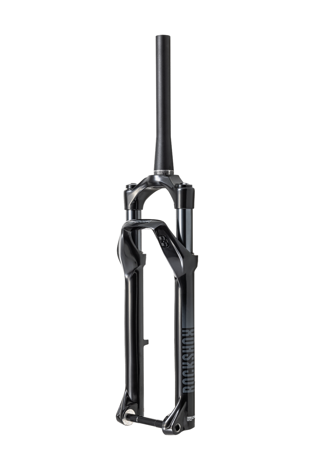 FRK ROCKSHOX, RECON SILVER RL, 27.5"; 80MM TRAVEL, 15X110MM, DISC, POST MOUNT, 46MM OFFSET, TAPERED STEERER - GLS BLACK