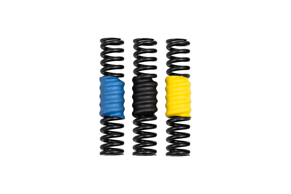 SUS FRK, FUTURE SHOCK 3.0, MAIN SPRING KIT: FIRM (YELLOW) / MEDIUM (BLACK) / SOFT (BLUE)