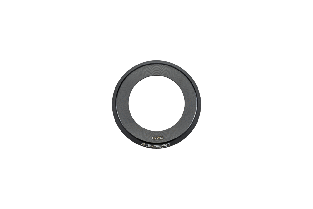 HDS SUB, 46MM DIAMETER x 4MM TALL TOP COVER, ALLOY, BLACK (H2294)