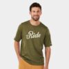Shirt Trek Evoke Tech Tee Large Black Olive