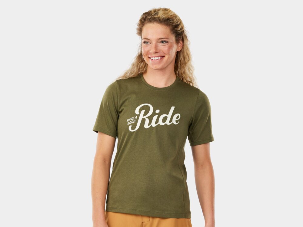 Shirt Trek Evoke Tech Tee Women X-Small Black Olive
