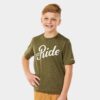 Shirt Trek Evoke Tech Tee Youth Large Black Olive